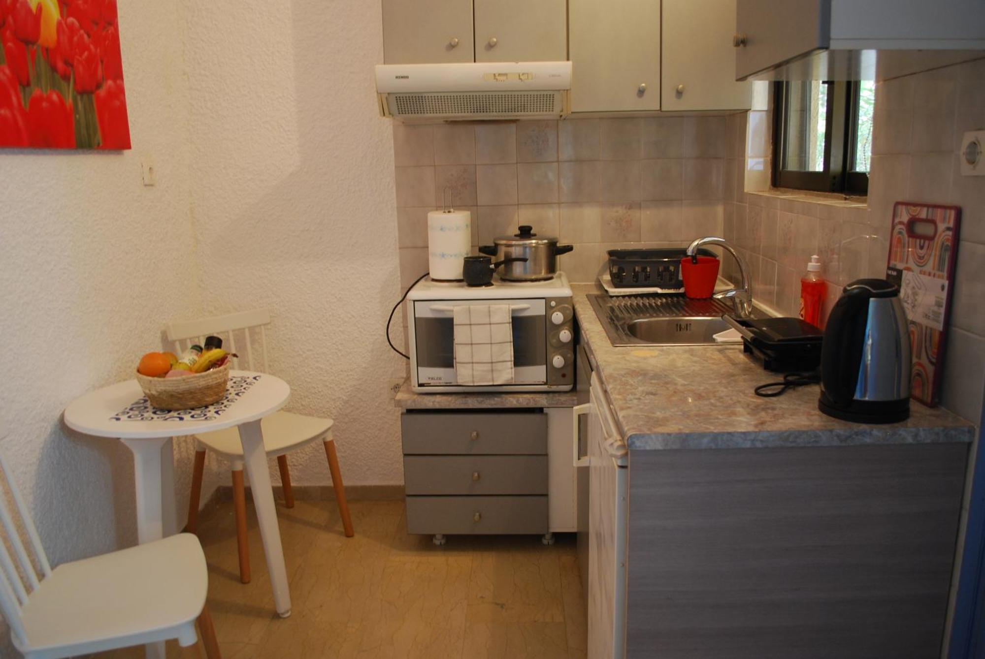 Sunset Rooms Agia Marina  外观 照片